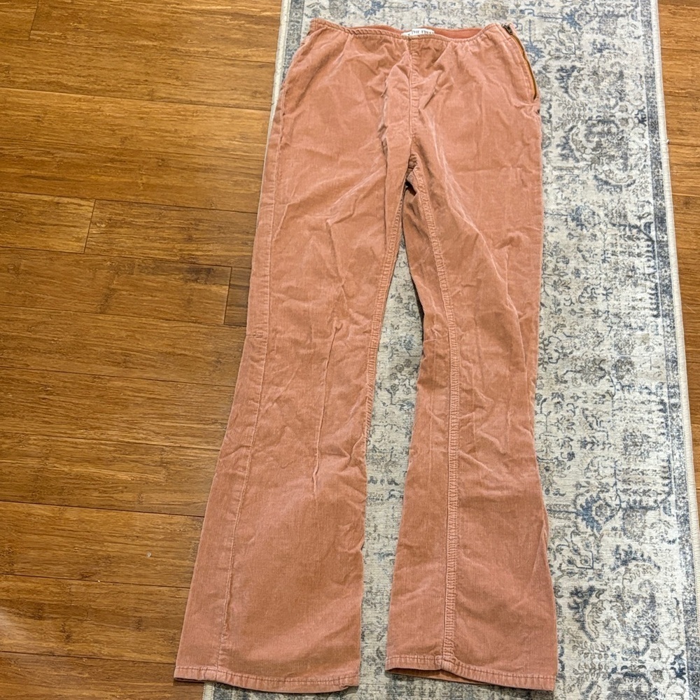 Free People (we the free) Terracotta Corduroy Pants - women’s size 28 - flare